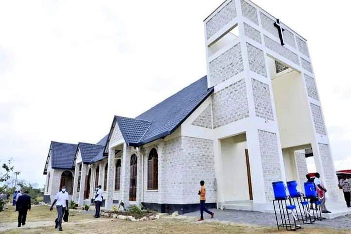 Christ The King Church in Jila built by Ex-Chief of Defence General (Rtd) Samson Mwathethe