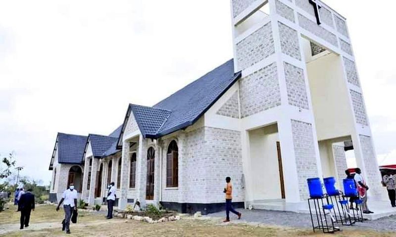 Christ The King Church in Jila built by Ex-Chief of Defence General (Rtd) Samson Mwathethe