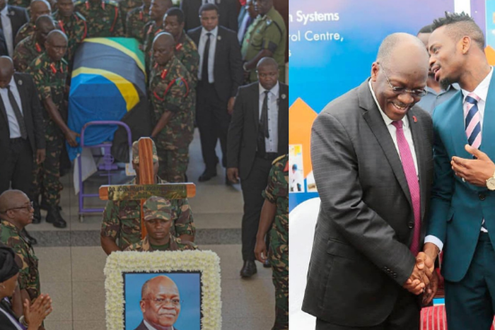 Magufuli and Diamond