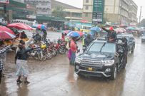 File Photo of President Uhuru Kenyatta Campaigning