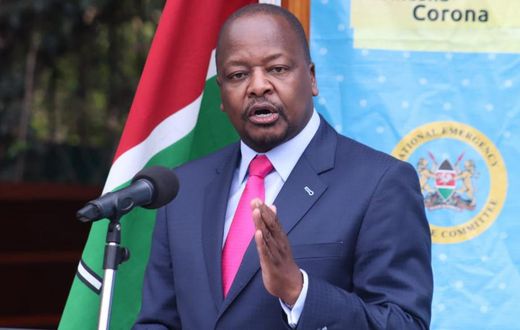 Health CS, Mutahi Kagwe