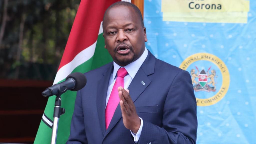 Health CS, Mutahi Kagwe