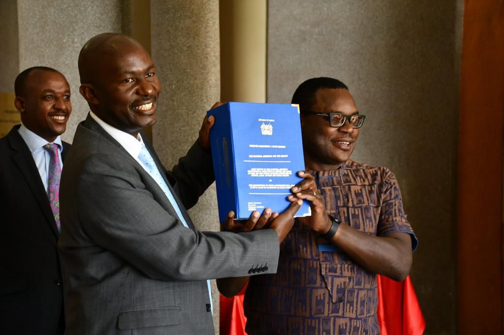 Senate Speaker receives BBI report from Senate Legal Committee