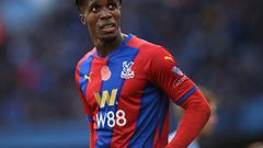 Crystal Palace forward Wilfried Zaha
