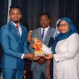 Diamond Platnumz with President Mama Samia Suluhu Hassan