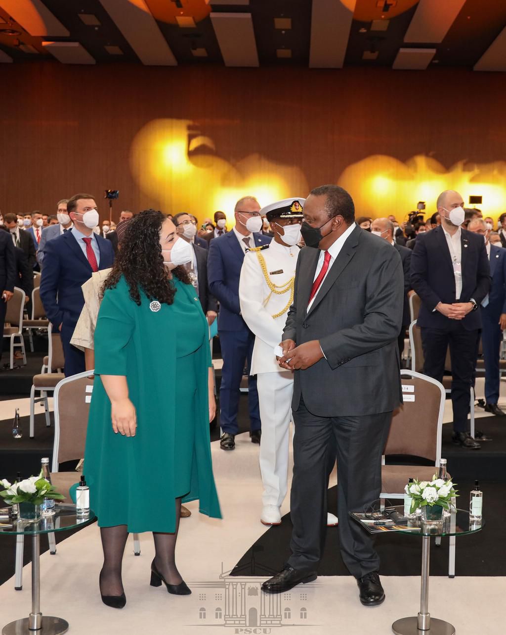 President Uhuru Kenyatta joined other Heads of State and Government at the Antalya Diplomacy Forum (ADF) in Turkey