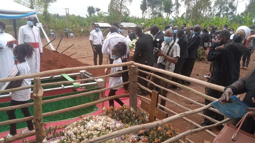 Robin Njogu buried