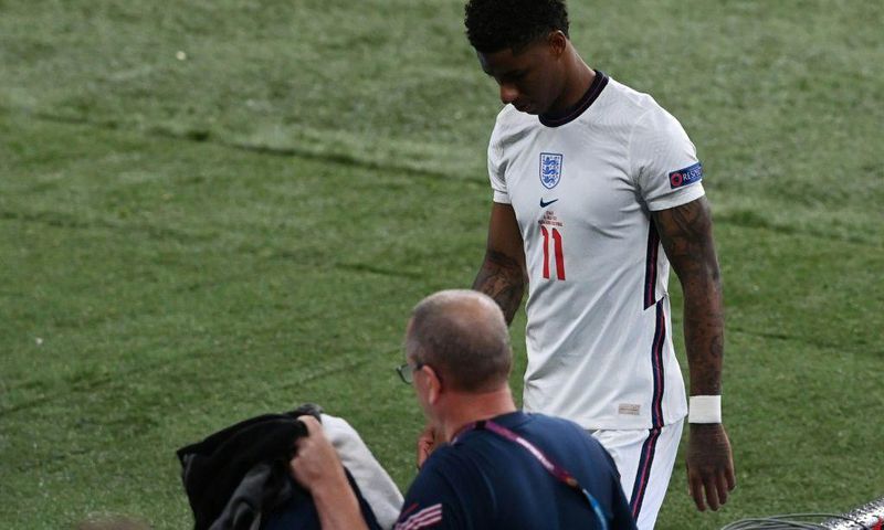 Marcus Rashford faced a wave of racist abuse after missing a penalty during England's Euro 2020 final defeat