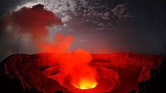 Africa’s Most Active Volcano Erupts