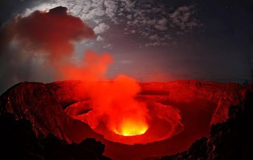 Africa’s Most Active Volcano Erupts