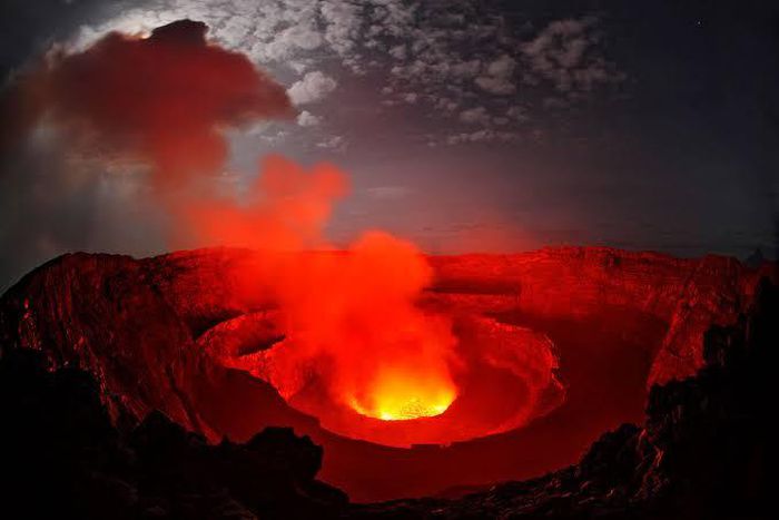 Africa’s Most Active Volcano Erupts