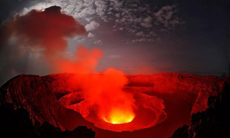 Africa’s Most Active Volcano Erupts
