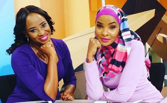 Lulu Hassan and State House Spokesperson Kanze Dena