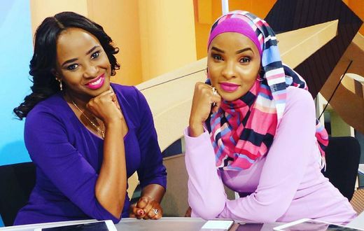 Lulu Hassan and State House Spokesperson Kanze Dena