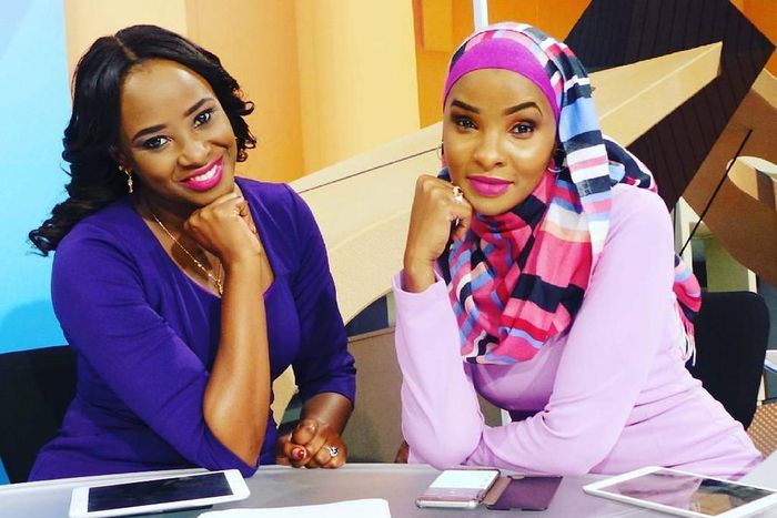 Lulu Hassan and State House Spokesperson Kanze Dena