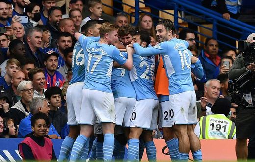 Manchester City ended Chelsea's unbeaten start to the Premier League season
