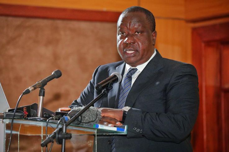 Interior Cabinet Secretary Fred Matiang'i