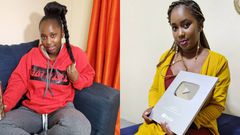YouTuber Tabitha Gatwiri wins the Prestigious YouTube Award Silver Plaque