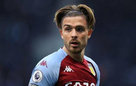 Aston Villa midfielder Jack Grealish