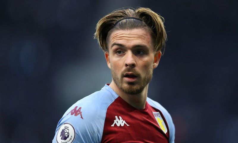 Aston Villa midfielder Jack Grealish