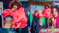 Actress Jaqueline Wolper in tears as Baby Daddy Rich proposes [Video]