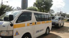 2NK sacco vans parked