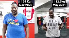 22Kgs down- Willis Raburu as he shares his tremendous weight loss Journey