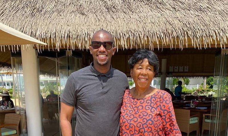 Waihiga Mwaura and his Aunt