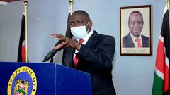 Government Spokesman, Cyrus Oguna