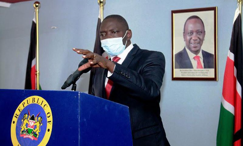 Government Spokesman, Cyrus Oguna