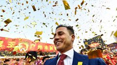 Fabio Cannavaro won the CSL title with Guangzhou in 2019