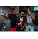 Singer Diamond Platnumz, Babu Tale and Wiz Khalifa in the US