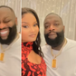 American rapper Rick Ross with Tanzanian model and Diamond Platnumz's baby mama, Hamisa Mobetto