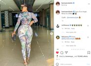 Rick Ross and Hamisa Mobetto. Rapper Rick Ross raises eyebrows with Comments on Hamisa Mobetto’s Photos (Screenshots)
