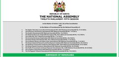 Kenyans invited to give comments on the proposed Computer Misuse and Cybercrimes (Amendment) Act Bill