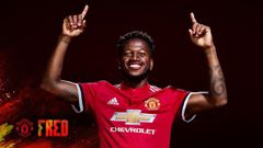 Brazilian and Manchester United midfielder, Fred.