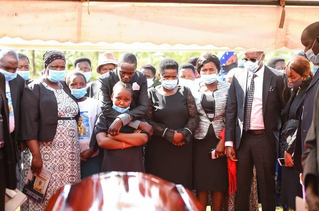 Aspiring Senator Allan Chesang loses his Father (Photos)