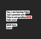 Yes I’m Leaving- Lynn Ngugi part ways with Tuko