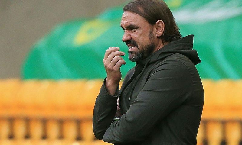 Champions - Norwich manager Daniel Farke's side won the English Championship title on Saturday