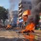 Scenes from Kisii county where police and traders clashed on March 26, 2021
