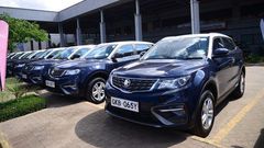 The National Police Service has purchased 30 Proton X70 vehicles.