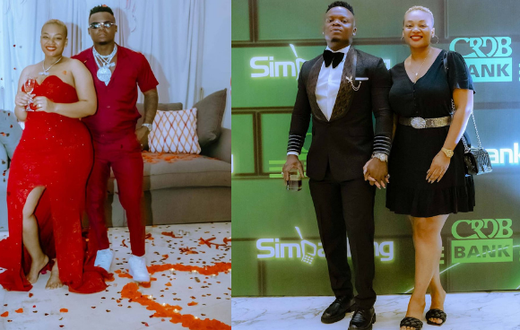 Harmonize and his girlfriend Frida Kajala