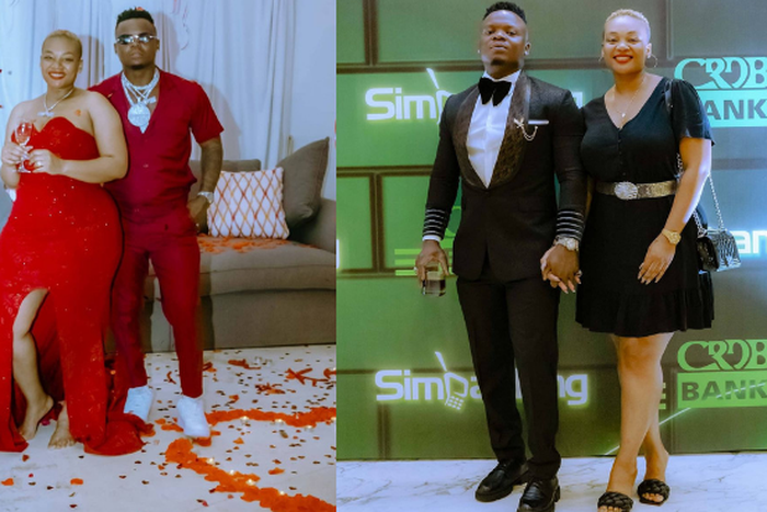 Harmonize and his girlfriend Frida Kajala