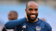 Arsenal's French striker Alexandre Lacazette