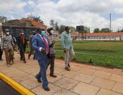 Uhuru, Raila make impromptu visit of the Green Park Bus Terminus
