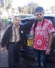 DJ Kalonje with his late father (Instagram)
