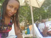 Wambui Kamiru Collymore with the late Bob Collymore