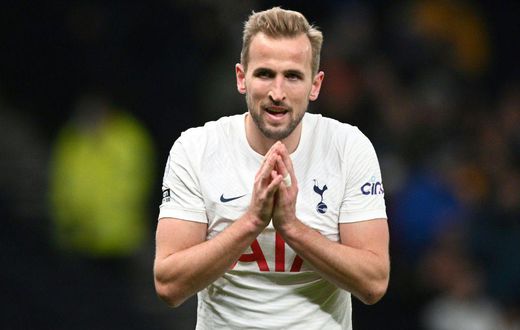 Tottenham striker Harry Kane