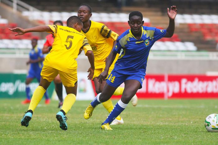 (FILE) Vihiga Queens in action.