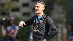 A file picture of Serbian Milutin 'Micho' Sredojevic coaching South African club Orlando Pirates two years ago.